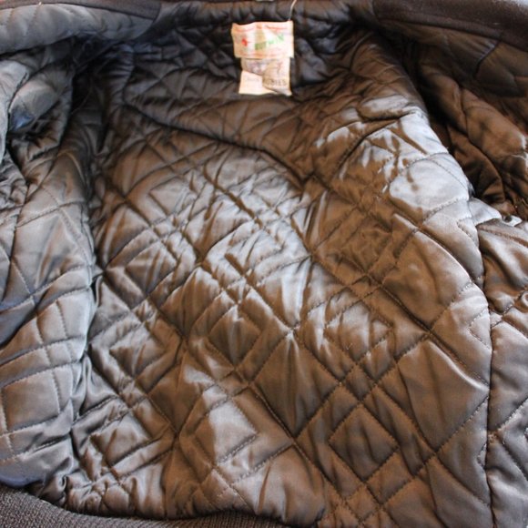 1950s Varsity Letterman Butwin Jacket Black & Red - Picture 10 of 12